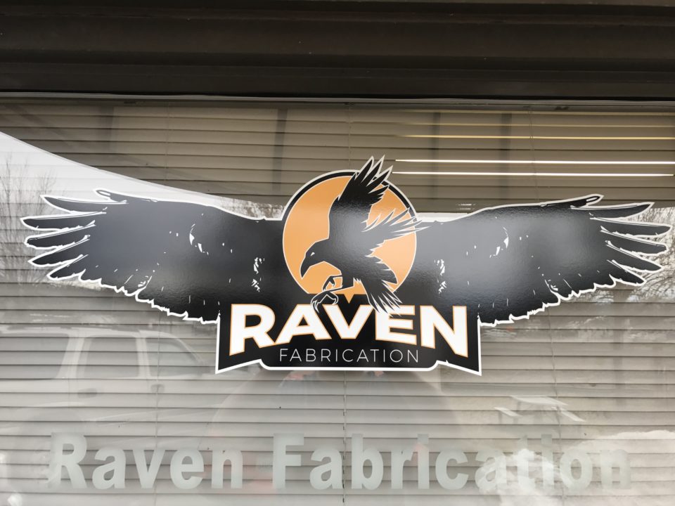 Designer Decal Storefront Window Graphics - Raven Fabrication